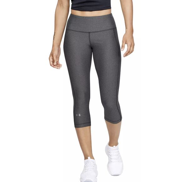EUC Under Armour HeatGear Hi-Rise Capri Leggings - Small - Picture 1 of 8